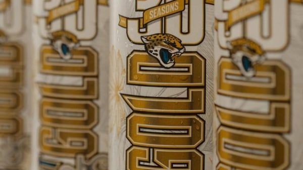 St Augustine Brewery Working With Jaguars for 1st & Gold, Golden Ale! 