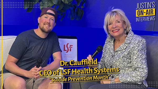 Mental Health, Drug Abuse & Suicide Prevention with Dr. Cauffield