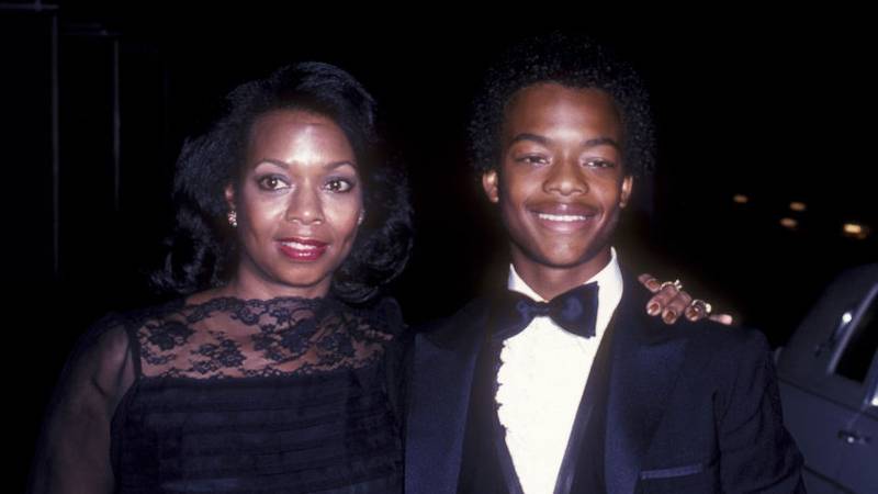 Betty Bridges and her son Todd Bridges